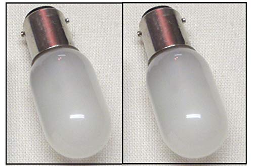 NGOSEW 2 Push-in Bulbs For Bernnina Models 530,640,701,730,801,807,830,830,840,850,900 and Listed Below