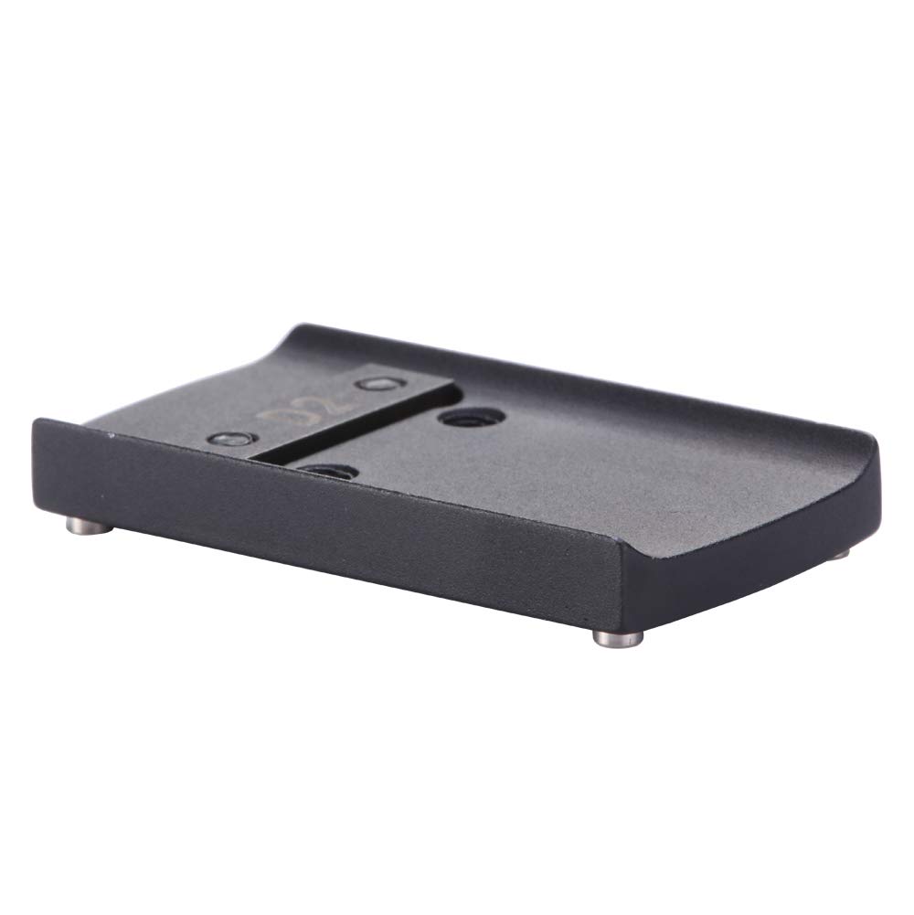 SAWKE Sight Mount Plate Pistol Mount Plate - Fits for Glock 17 19 22 23 26 27 34 35 37 41 Mounting Plate Mini Red Dot Sight for Red dot Burris Sightmark Vortex