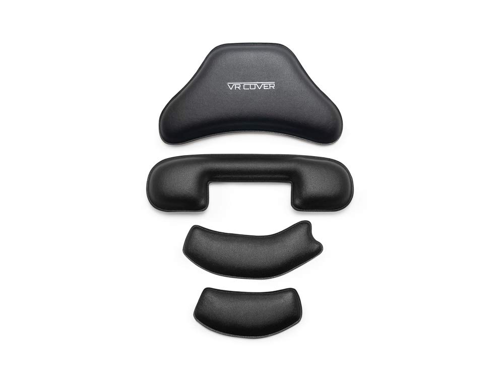 VR Cover Head Strap Foam Replacement Set for HTC Vive Pro, HTC Vive Pro 2 and HTC Vive Pro Eye Black