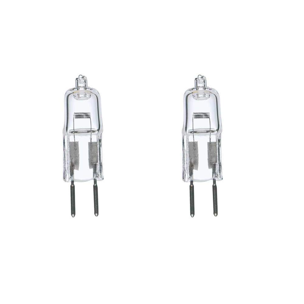 Bluex Bulbs 2 Pack 35 Watt 35W 12V 12 Volt JC6.35 Bi-Pin JC6.35 Type Halogen Light Bulb JC6.35