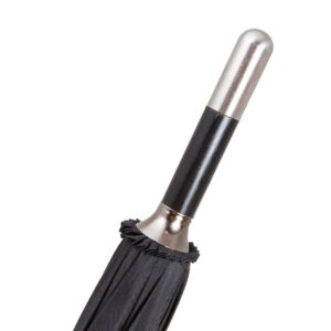 Self Defense Umbrella - Strong and elegant Defense with beautiful German woodhandle (black)