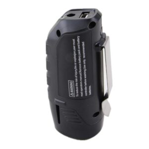 Dzhot51 USB Charging Port Power Source 10.8V/12V Max Adapter Charger for Bosch BHB120 Cordless Power Tool Li-ion Battery