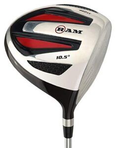 ram golf sgs 460cc driver - mens right hand - headcover included - steel shaft