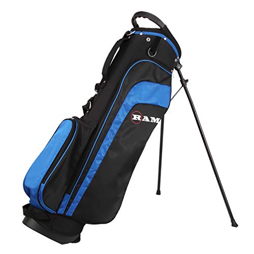 Ram Golf EZ3 Mens Golf Clubs Set with Stand Bag - Graphite/Steel Shafts