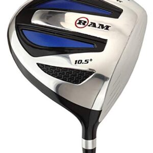 Ram Golf EZ3 Mens Golf Clubs Set with Stand Bag - Graphite/Steel Shafts