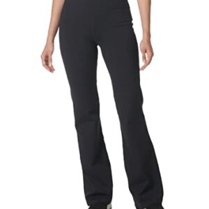 Skechers Women's Go Walk High Waisted Flare Pant, Black, X-Large