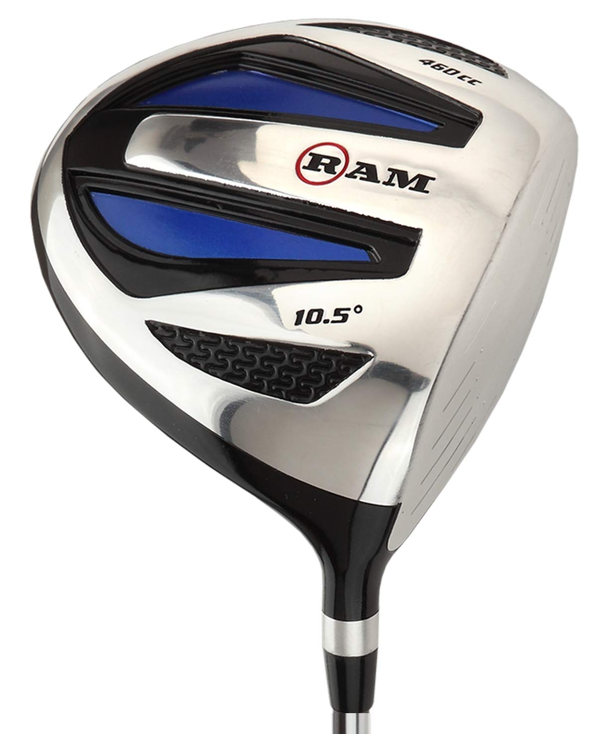 Ram Golf EZ3 Mens Steel Wood Set - Driver, 3 & 5 Wood - Headcovers Included