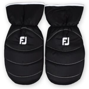 FootJoy DryJoys Cart Mitts Black One Size Fits Most Pair