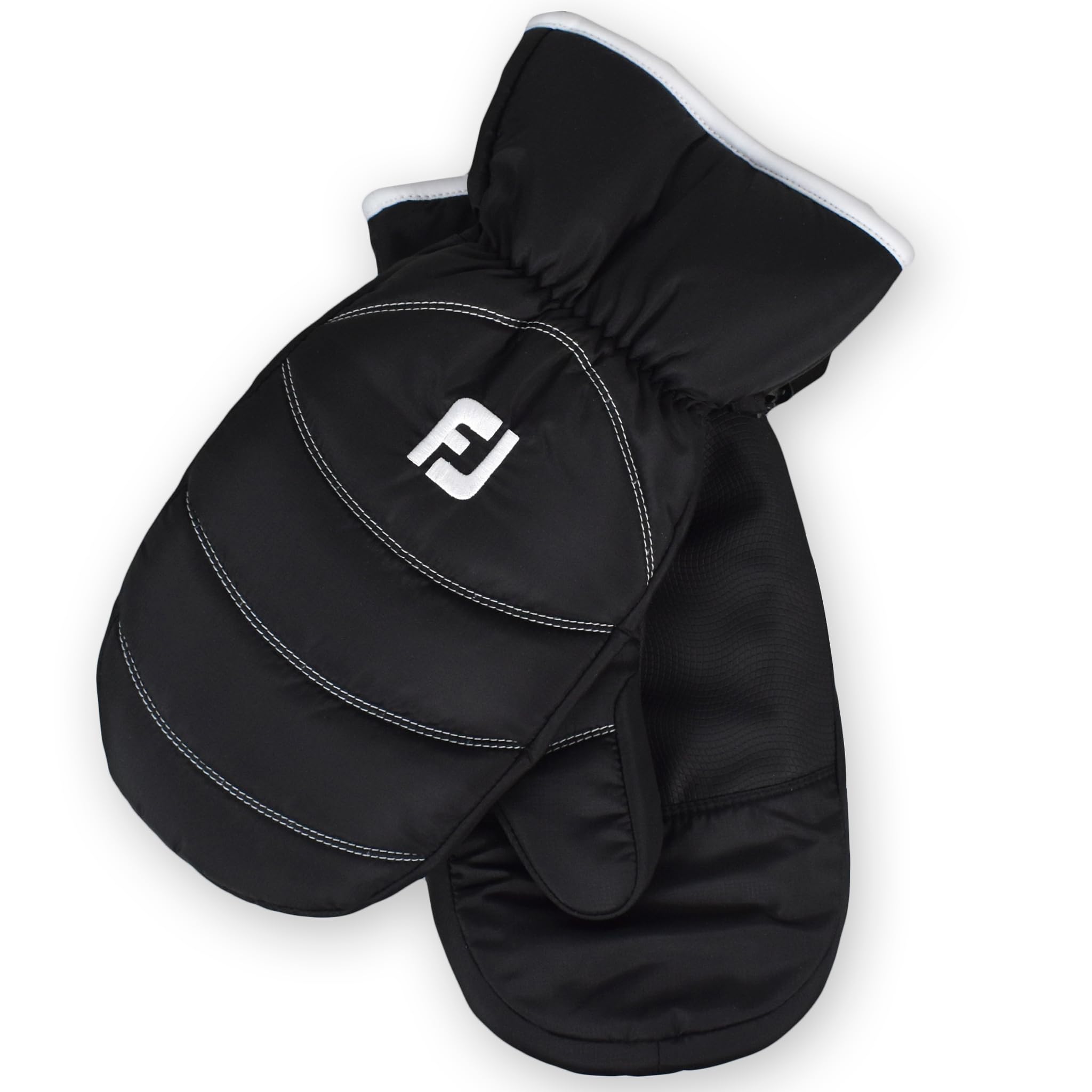 FootJoy DryJoys Cart Mitts Black One Size Fits Most Pair