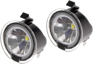 dorman 926-107 mirror puddle lamp compatible with select ford/lincoln/mercury models, 2 pack (oe fix)