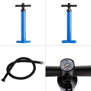 Gymax SUP Hand Pump, High Pressure Hand Pump Max 29 PSI Inflate and Deflate Double Action for Faster Inflation, Suitable for All Stand up Paddle Board Boat and Kayak