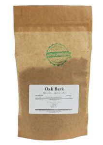 herba organica oak bark - quercus l - herbal tea (100g)