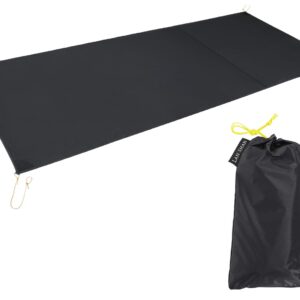 LANSHAN 1-2 Person Ultralight Waterproof Footprint Outdoor Camping Tent Tarp Canopy Blanket Picnic Ground Sheet Mat, Ultralight Tent Fitted, 2 Person