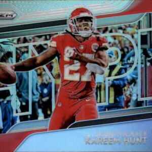 2018 Panini Prizm Hype Prizm #11 Kareem Hunt Kansas City Chiefs NFL Football Trading Card