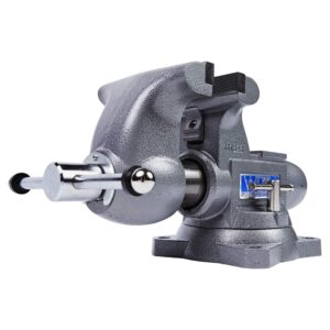 Wilton Tradesman Bench Vise, 6-1/2" Jaw Width, 6" Max Jaw Opening, 4" Throat (Model 1765)