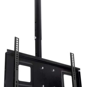 Displays2go Adjustable Ceiling TV Mount for 35 to 65 Inch Screens – Black (LTCEIL64)