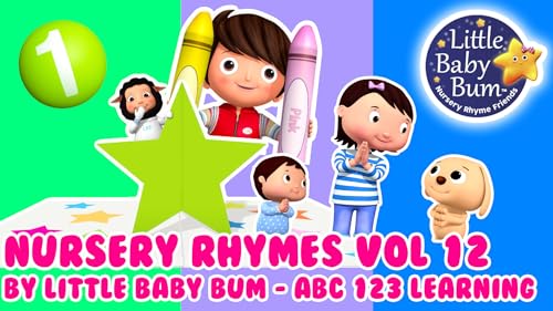 Nursery Rhymes Volume 12 by Little Baby Bum - ABC 123 Learning