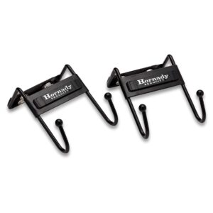 Hornady Magnetic Safe Hooks 95911, 2 Pack - Two-Pronged Hook with Non-Scratch Coating and Heavy Duty Magnets Rated for 35 Pounds Securely Organize Your Gear, Gun Case, Binoculars, Range Bags, & More