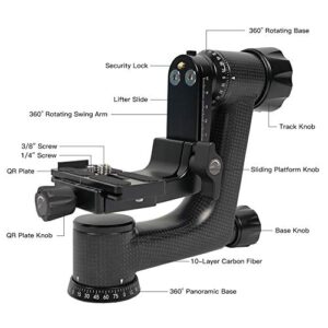 SIRUI PH-Series Carbon Fiber Gimbal Head (PH-10)