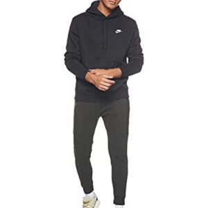 Nike Pull Over Hoodie, Black/Black/White, 2X-Large-T