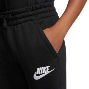 Nike Boys NSW Club Jogger Fleece Pant, Black/Black/White, X-Small