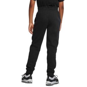 Nike Boys NSW Club Jogger Fleece Pant, Black/Black/White, X-Small