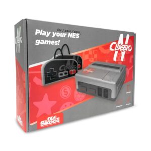 Old Skool CLASSIQ N Console Compatible with NES - Grey/Grey Clone System