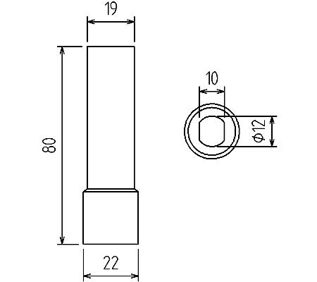 Compatible for 3PC 1/2 Triangular Multi-Toothed Socket and Tool Nuts for Bosch Fuse Board Injection Pump Diesel