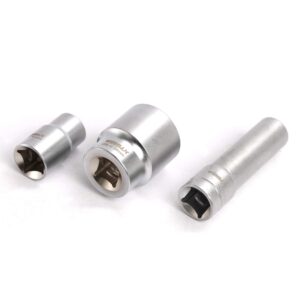 Compatible for 3PC 1/2 Triangular Multi-Toothed Socket and Tool Nuts for Bosch Fuse Board Injection Pump Diesel