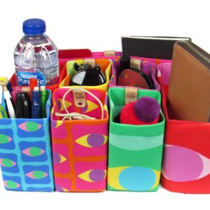 Bright Flagship Prints, 5" 8-pc Tote Set