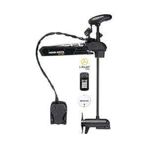 Minn Kota 1368860 Ultrex Freshwater Cable & Electric-steer Bow-Mount Motor with MEGA Down Imaging, Digital Maximizer & i-Pilot Link GPS, 80 lbs Thrust, 45" Shaft