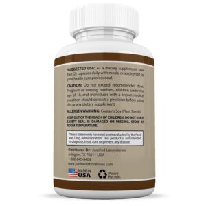 Justified Laboratories Anti Gray Hair 9000 Helps Restore Natural Hair Color 60 Capsules Per Bottle 2 Pack