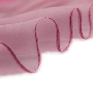 PANTONIGHT Oblong Pink Ombre Chiffon Scarf Pink Gradient Lightweight Scarf for Women 701