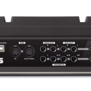 Alesis Strike Multipad - 9-Pad Percussion Instrument with Sampler, Looper, 2 Ins and Outs, Soundcard, Sample Loading via USB Thumb Drives and 4.3-Inch Display,Black