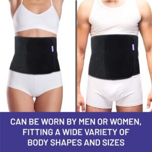 Everyday Medical Abdominal Binder Post Surgery – with Bamboo Charcoal Accelerate Healing and Reduce Swelling After C-Section, Abdomen Surgeries, Tummy Tuck, Bladder & Gastric Bypass Belly Girdle