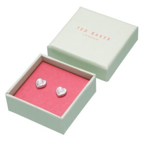 Ted Baker London Han Crystal Heart Stud Earrings for Women