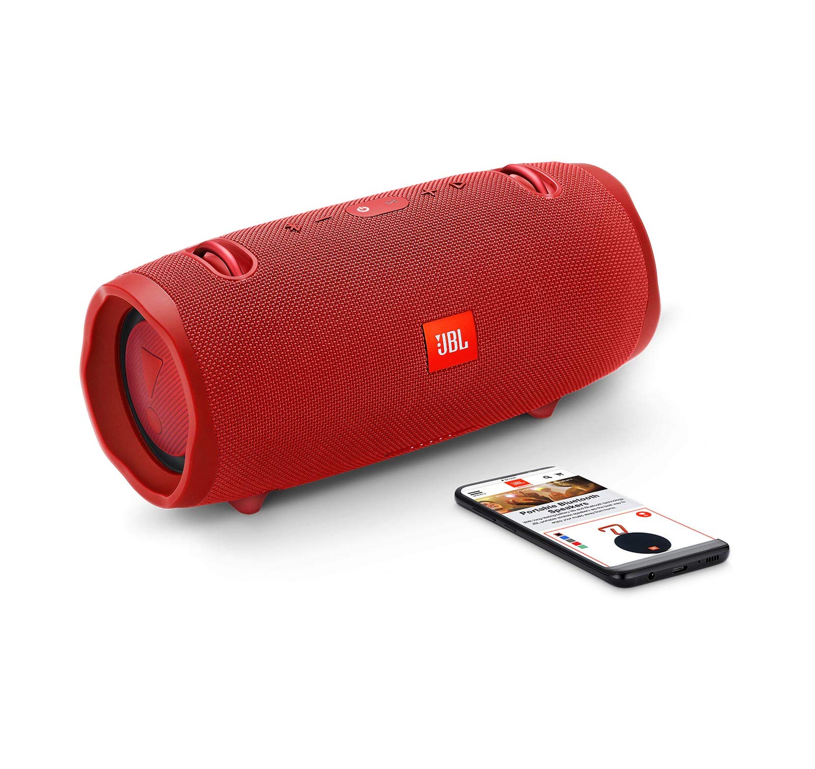 JBL Xtreme 2 Portable Waterproof Wireless Bluetooth Speaker (Red)