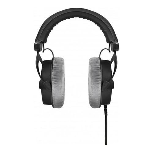 beyerdynamic DT 990 PRO Over-Ear Studio Headphones in black. Open construction, wired (Renewed)