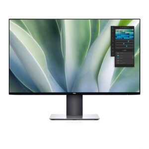 dell ultrasharp u2719dx 27-inch wqhd 2560x1440 resolution ips monitor with infinity edge bezels, black