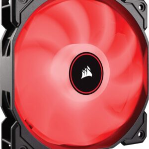 CORSAIR AF140 LED Low Noise Cooling Fan, Single Pack - Red,CO-9050086-WW