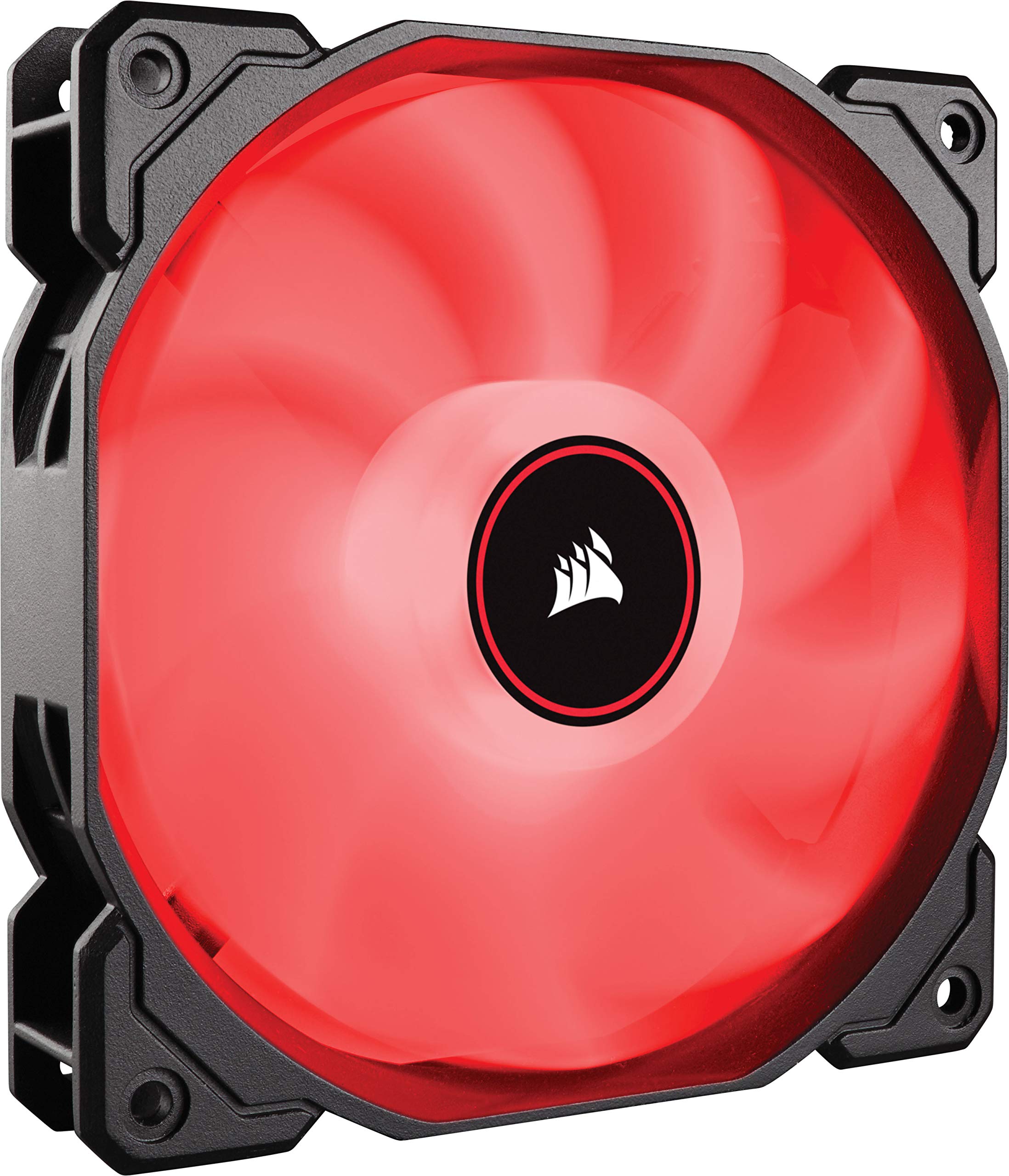 CORSAIR AF140 LED Low Noise Cooling Fan, Single Pack - Red,CO-9050086-WW