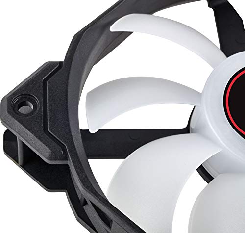 CORSAIR AF140 LED Low Noise Cooling Fan, Single Pack - Red,CO-9050086-WW