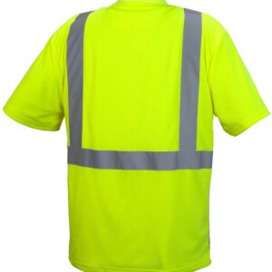 Pyramex RTS2120BXL RTS21B Series T-Shirt Hi-Vis Orange - Black Bottom - Size Extra Large