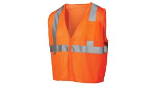 pyramex rvz2120s rvz21 series vest hi-vis orange - size small