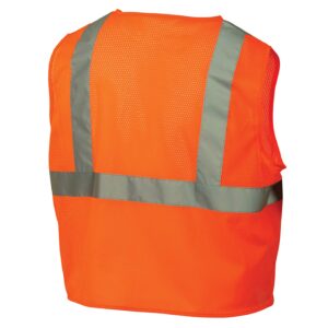 Pyramex RVZ2120S RVZ21 Series Vest Hi-Vis Orange - Size Small