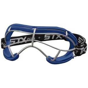 stx lacrosse 4sight+ s adult goggle, royal