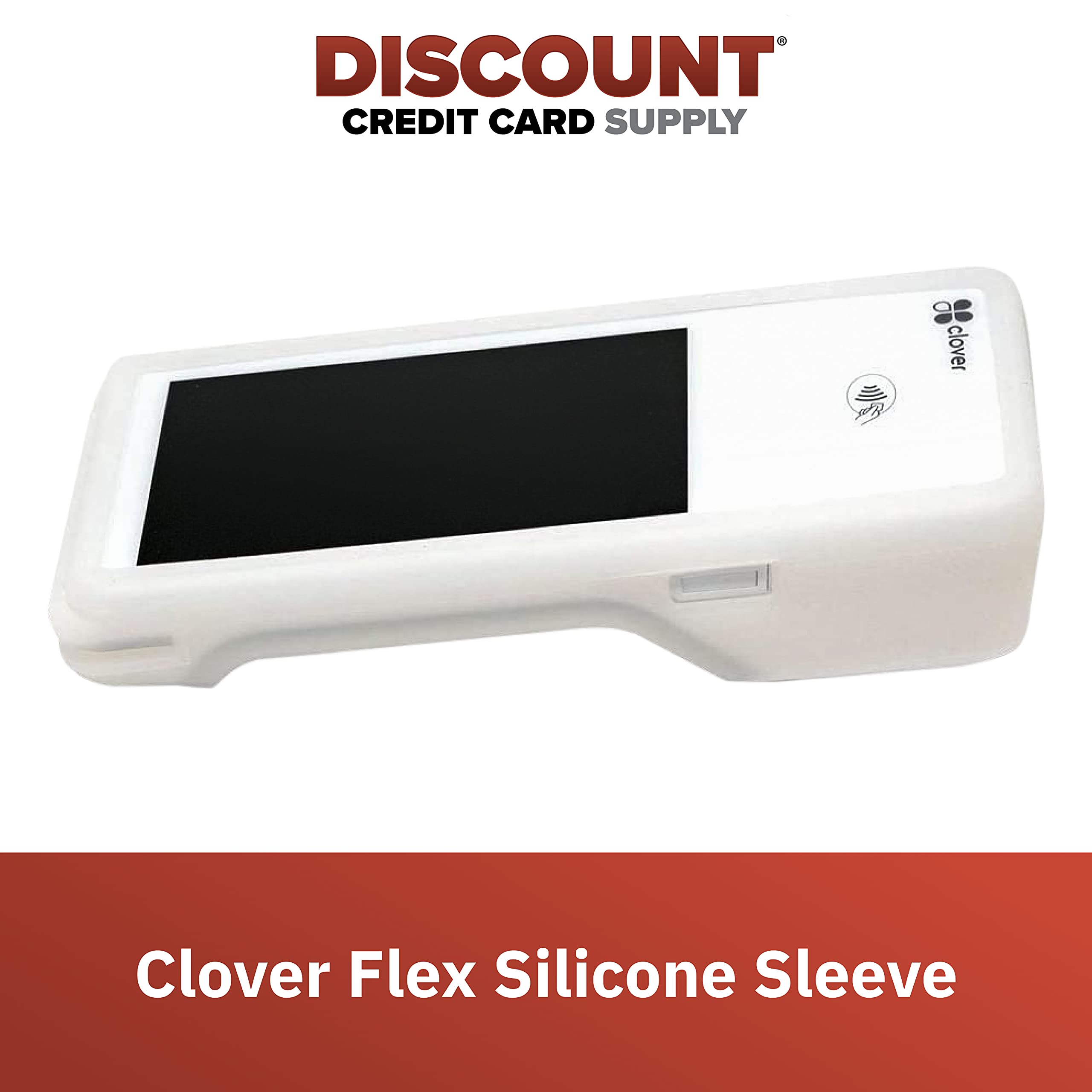 Clover Flex Protective Translucent Silicone POS System Sleeve