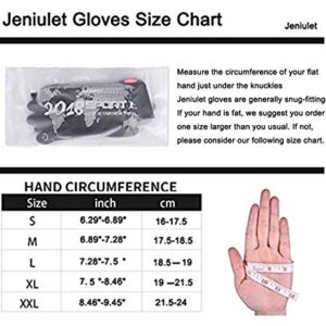 Jeniulet Waterproof Gloves -30℉ Mens Winter Warm All Finger Touch Screen Gloves for Cycling and Outdoor Work