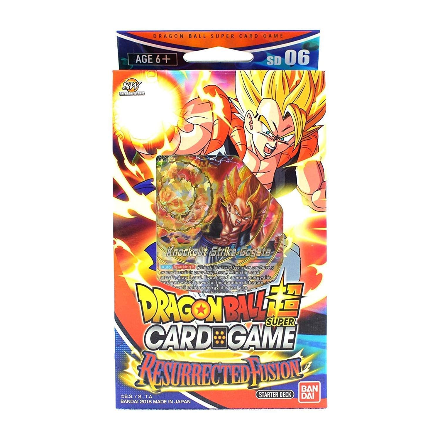 Bandai Namco Dragon Ball Super Card Game: Resurrected Fusion Starter Deck