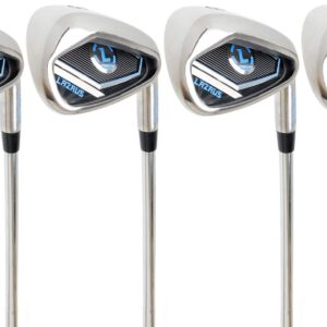 Lazrus Golf | Player-Friendly RH 4-PW, Pitching Wedge Set with Regular Flex & Steel Shaft | Premium Quality Golf Clubs for Men (RH, 4-PW Set, 7 pcs)